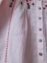 Розова блуза памучна материя с бродерии , снимка 2