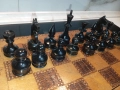 Шах с дървени фигури, снимка 5