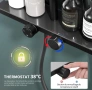 🚿✨ ХРОМИРАНА ТЕРМОСТАТИЧНА ДУШ СИСТЕМА СЪС СТЪКЛЕН РАФТ – ПЪЛЕН КОМПЛЕКТ ✨🚿, снимка 5