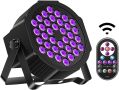 Blacklight 72W 36 LED UV сценична светлина с IR дистанционно управление и DMX, за DJ, диско, снимка 1 - Други стоки за дома - 45965030