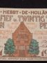 Банкнота НОТГЕЛД 25 пени 1921г. Холандия перфектно състояние за КОЛЕКЦИОНЕРИ 45126, снимка 2