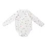Бебешко памучно боди Бяло с розови сърца S_1230473, снимка 1