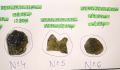 Молдавит и либийско пустинно стъкло - метеорити тектити, снимка 3