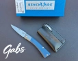 Сгъваем нож Benchmade SUCCESSOR 315 с кожен калъф, снимка 8