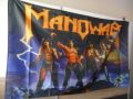 Manowar знаме флаг Kings of metal хеви метъл металисти рок  , снимка 2