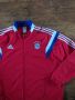 ADIDAS BAYERN MÜNICH 2014 2015 HOME FOOTBALL JACKET - футболно горнище 2ХЛ КАТО НОВО, снимка 4