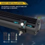 ДИОДЕН ЛЕД БАР / LED BAR 31СМ 180W, снимка 4