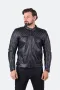Мъжко Кожено Мото Яке, снимка 4