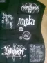 Блек метъл елек battle vest Darkthrone Mayhem Mortiis Mgla Summoning , снимка 3