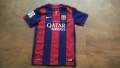 NIKE FC BARCELONA MESSI Kids Football T-Shirt Размер 10-12 г/ 137-147см детска футболна тениска 8-66, снимка 2