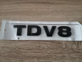 Range Rover TDV8 черен гланц емблема, снимка 1