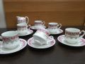 Стар порцелан Чехословакия чаши за кафе , снимка 1 - Антикварни и старинни предмети - 46011463