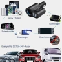 3 в 1 авто адаптер за запалка 12V/24V с 2x USB – до 120W, снимка 4