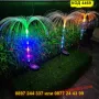 Цветна соларна лампа с RGB подсветка –  Медуза - КОД 4469, снимка 10
