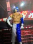 Екшън фигура WWE Rey Mysterio Рей Мистерио Mattel Half White Half Blue, снимка 16