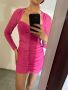 Розова лятна рокля, снимка 1 - Рокли - 45993325