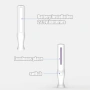 Преносима UV лампа за стерилизация, uvc дезинфектант led лампа, ултравиолетов стерилизатор, снимка 4