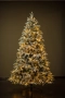 Коледна елха с вградени лампички по връхчетата, снимка 4