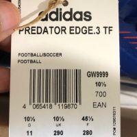 Стоножки Adidas Predator EDGE.3 номер 45 и 1/3, снимка 5 - Футбол - 45432226