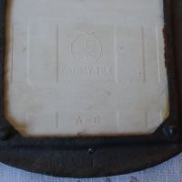 Метална поставка с форма на чайник с порцеланова плочка, на четири крачета., снимка 6 - Аксесоари за кухня - 45288571