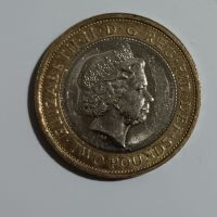 2 паунда Великобритания 2007 Юбилейна монета 200 години от забраната на робството , снимка 1 - Нумизматика и бонистика - 46059701