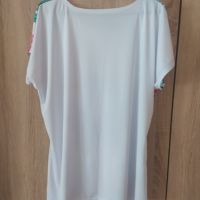 Нова Дамска блуза, къс ръкав, снимка 4 - Тениски - 45314992