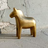 Бронзова статуетка кон, снимка 1 - Статуетки - 45490074