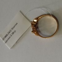 Златен пръстен 3.38гр., снимка 4 - Пръстени - 45156842