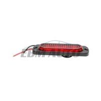 Страничен Габарит 4 LED 12-24V 97mm / ЧЕРВЕН, снимка 4 - Аксесоари и консумативи - 45346680