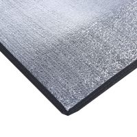 Постелка за къмпинг с двойно алуминиево покритие 150 см x 200 см, снимка 3 - Палатки - 45573326