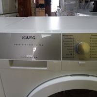 Комплект пералня и сушилня с термопомпа Aeg Protex Plus 8кг A+++  2 години гаранция!, снимка 2 - Перални - 44984742