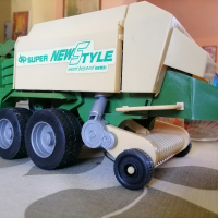 детска играчка трактор с балирачка 70 см, снимка 4 - Други - 45010461
