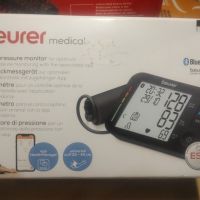 Апарат за кръвно  с Bluetooth Beurer, LCD, 22-44 см, 60 памети+ПОДАРЪК Bluetooth пулсоксиметър, снимка 4 - Други - 45288192