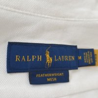 POLO Ralph Lauren FeatherWeight Mesh Pique Cotton Mens Size M НОВО!ОРИГИНАЛ! Мъжка Риза!, снимка 13 - Ризи - 46010234