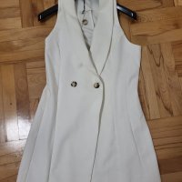 Бяла рокля , снимка 4 - Рокли - 45287558