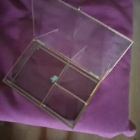 кутия за бижута метал стъкло, снимка 4 - Други ценни предмети - 45158672