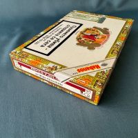 Дървена колекционерска кутия за пури HABANOS CUBA, снимка 6 - Антикварни и старинни предмети - 45142801