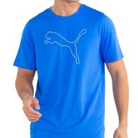 Мъжка тениска PUMA Performance Cat Training Tee Blue, снимка 1 - Тениски - 45957845