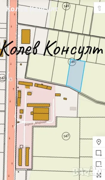 Продавам парцел на главен път Димитровград към град Хасково , снимка 1