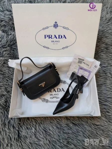 обувки на ток prada , снимка 1