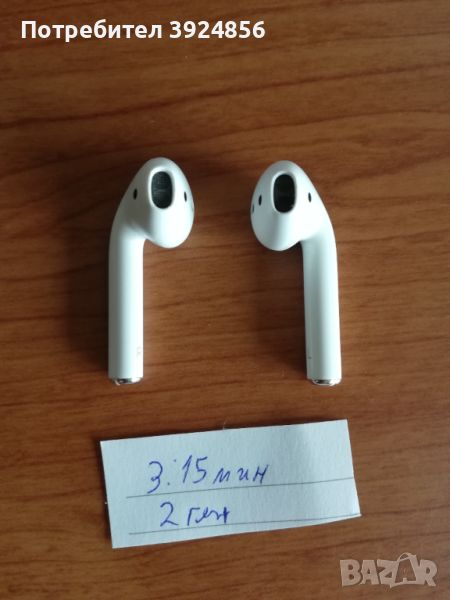 Apple Airpods 2gn слушалки лява и дясна, снимка 1