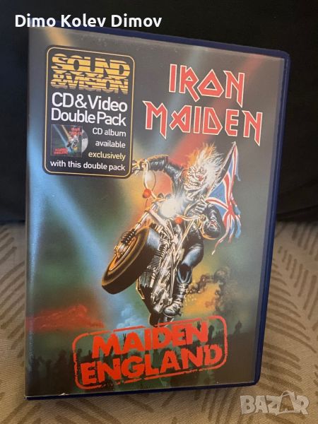 IRON MAIDEN CD and Video pack VHS & CD, снимка 1