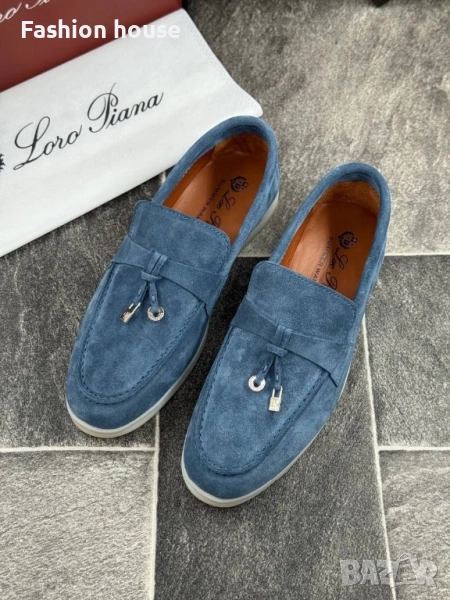 Loro Piana мъжки мокасини естествена кожа, снимка 1