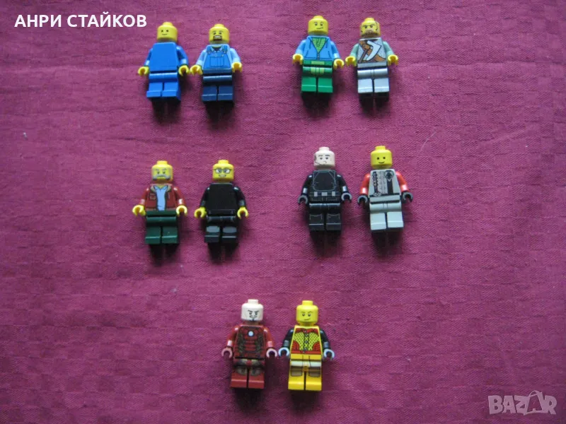 Продавам фигурки човечета на LEGO, снимка 1