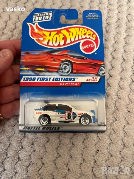 Hotwheels Escort Рали 1996, снимка 1