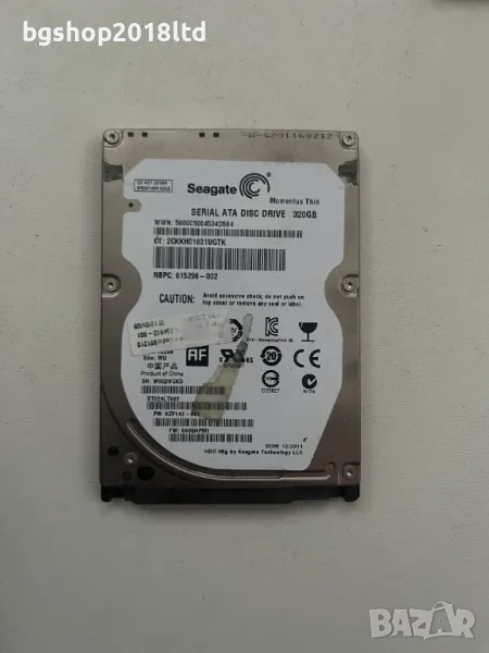 Slim Хард диск Seagate за лаптоп/ps3 2,5 инча 320GB, снимка 1