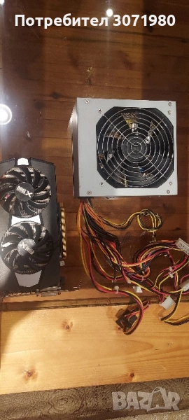 Видео карта и захранване за настолен компютър , снимка 1