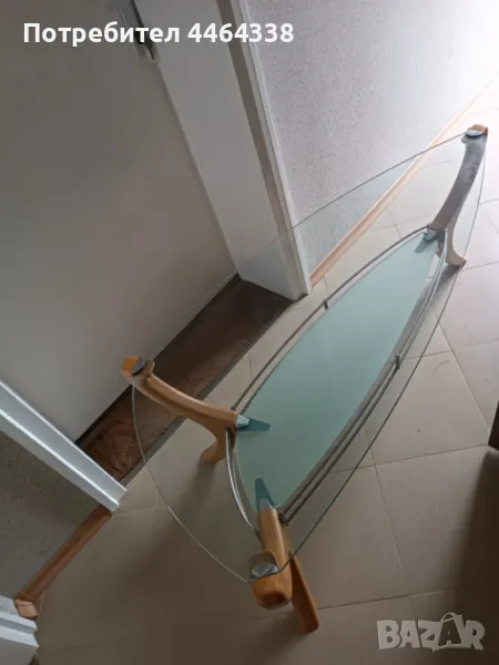  Стъклена холна маса , снимка 1