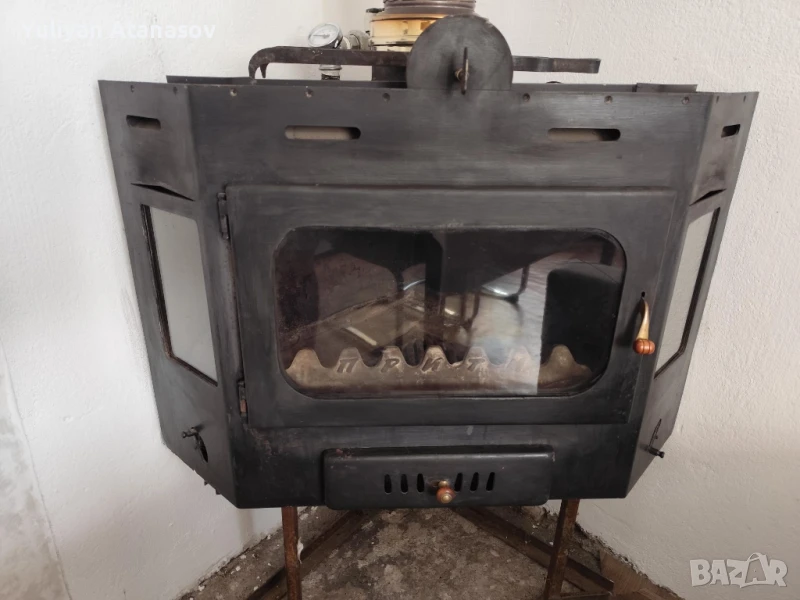 Камина за вграждане с водна риза на дърва Прити W20, 21.1 kw, снимка 1