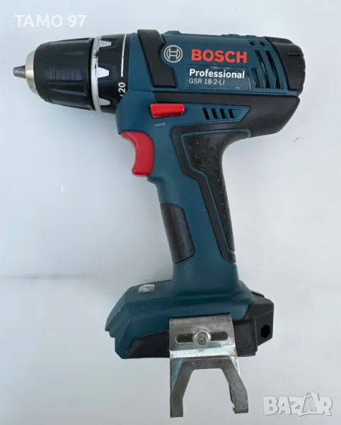 Bosch GSR 18-2-li - Акумулаторен винтоверт 18V като нов!, снимка 1